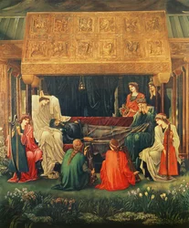 Der letzte Schlaf von Artus in Avalon